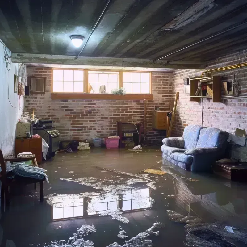 Flooded Basement Cleanup in New Market, TN